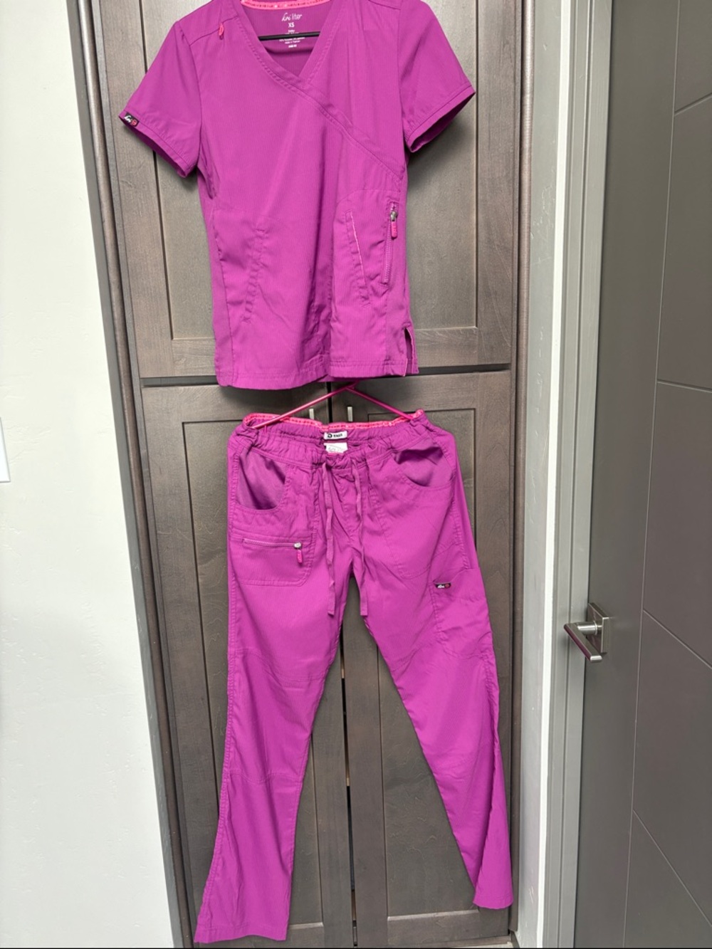 Koi lite purple women’s scrub set-